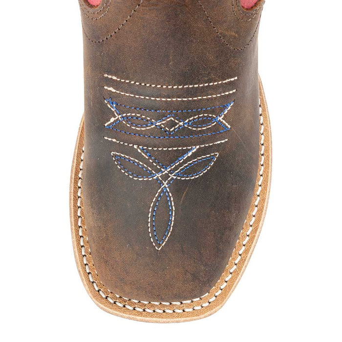 * Old West Kid's Brown Leather Boot - FINAL SALE KIDS - Boys - Footwear - Boots Jama Corporation