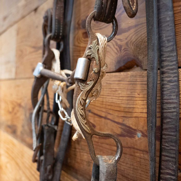 Classic Equine Snaffle Bridle Rig w/ Split Ear Headstall
