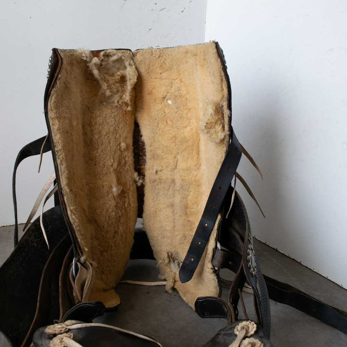 Used 15" Silver Parade Saddle Decor Only / Non Rider Sale Barn MISC   