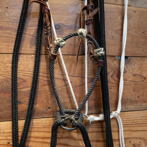 Lariat Nose Loping Hack w/ Martingale Tack - Nosebands & Tie Downs MISC