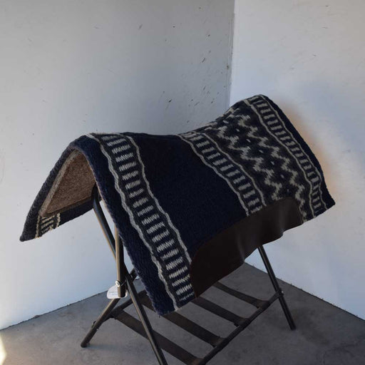 NEW Blue Aztec Saddle Pad Sale Barn Teskey's   