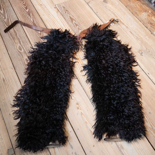 Vintage Wooly Chaps Lawrence Leathers Portland Ore. Angora Wooley Chaps Tack - Chaps & Chinks Lawrence Leathers