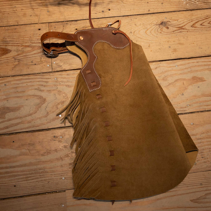 Kid's 22" WLC Stepthrough Chaps - Select Color Tack - Chaps & Chinks WLC Brown w/Brown