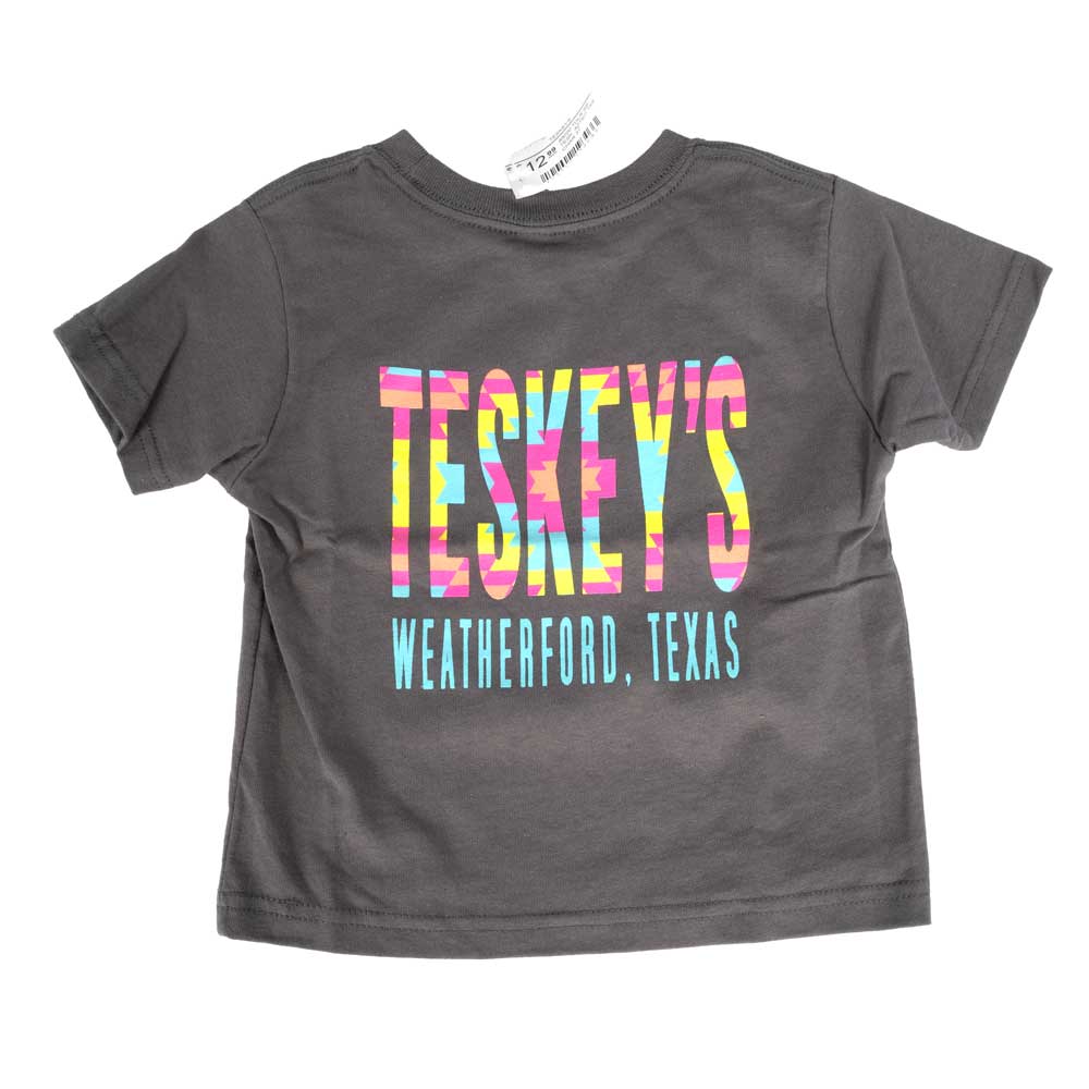 New Teskey's Youth Aztec Logo Tee Sale Barn MISC Size-3  