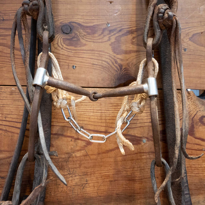 Classic Equine Snaffle Bridle Rig w/ Split Ear Headstall