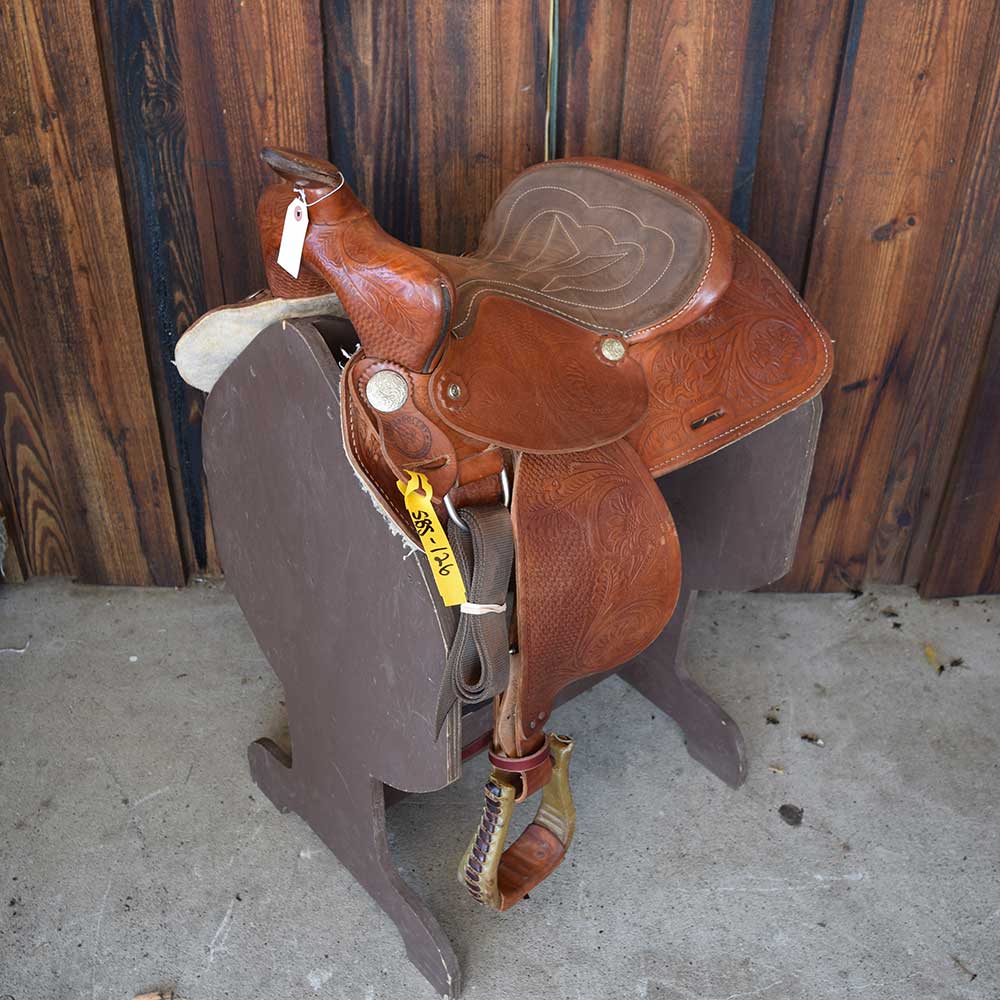 Used 15" K&B  Rider Saddle Sale Barn K&B   