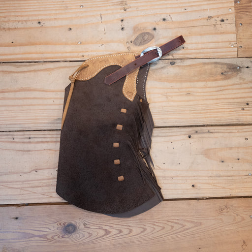 Kid's Chocolate Roughout Chaps Tack - Chaps & Chinks Jeremiah Miller
