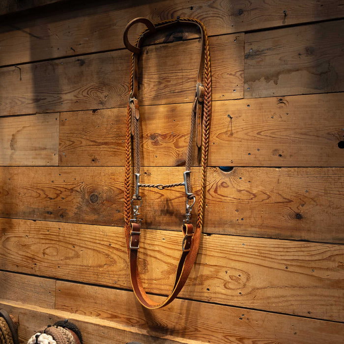 Classic Equine Draw Gag Twisted Wire Snaffle Bridle Rig Tack - Rigs Classic Equine