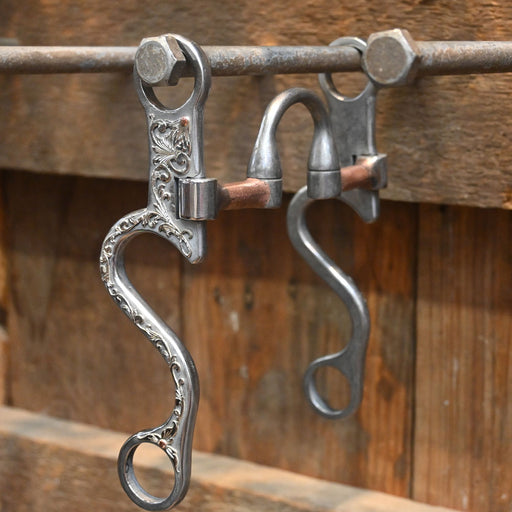 Josh Ownbey Cowboy Line - Silver Mounted Correction with Copper Bars JO164 Tack - Bits Josh Ownbey Cowboy Line