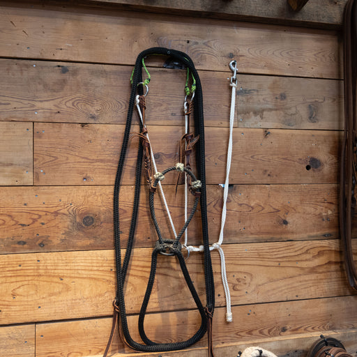 Lariat Nose Loping Hack w/ Martingale Tack - Nosebands & Tie Downs MISC