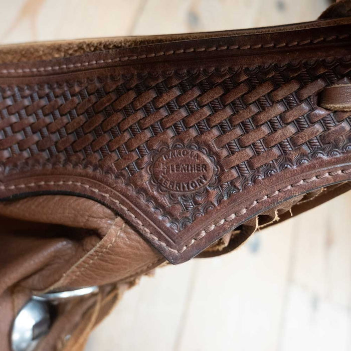 Used Dakota Leather Territory Step Through Chaps