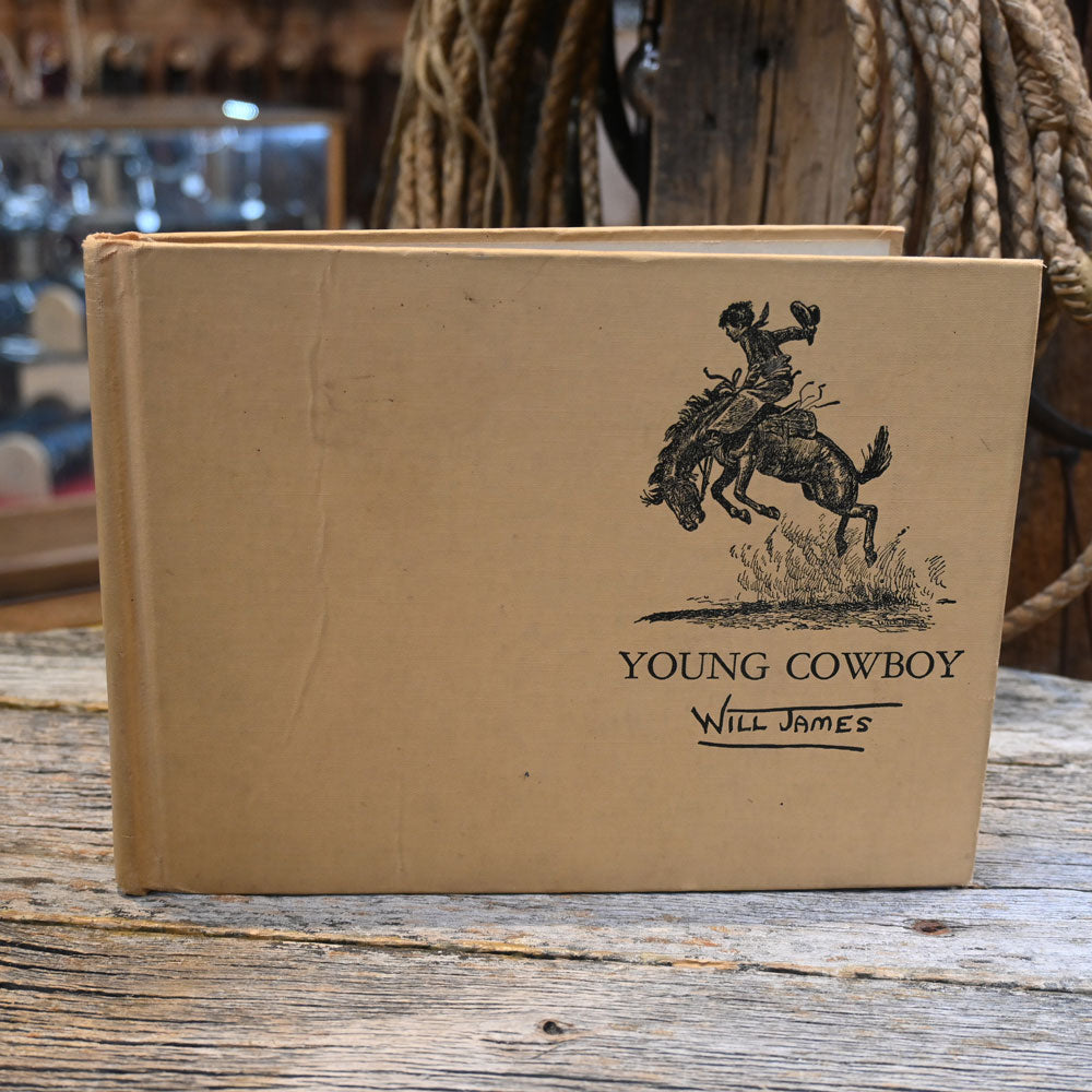 Vintage WILL JAMES "Young Cowboy" Old West Book _CA1185 Collectibles WILL JAMES