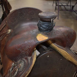 16" USED CACTUS RANCH SADDLE Saddles CACTUS SADDLERY   