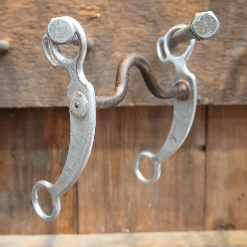 Bill Freeman Solid Port Bit w/ Aluminum Shanks
