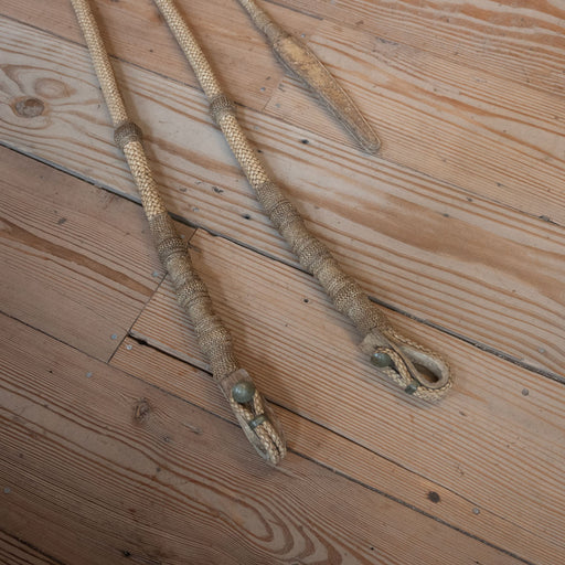 Handmade Peruvian Rawhide & Romel Reins w/ Popper Tack - Reins Peruvian