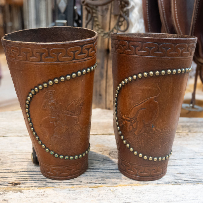 John Clark Shakopee Mn. Calf Roping Cowboy Cuffs
