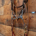 CHS Dog Bone Sliding Gag Bridle Rig Tack - Training Cow Horse Supply
