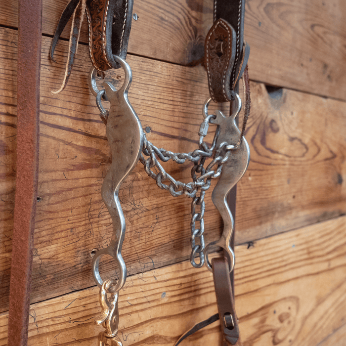 Mike Beers Reinsman Chain Bit Bridle Rig