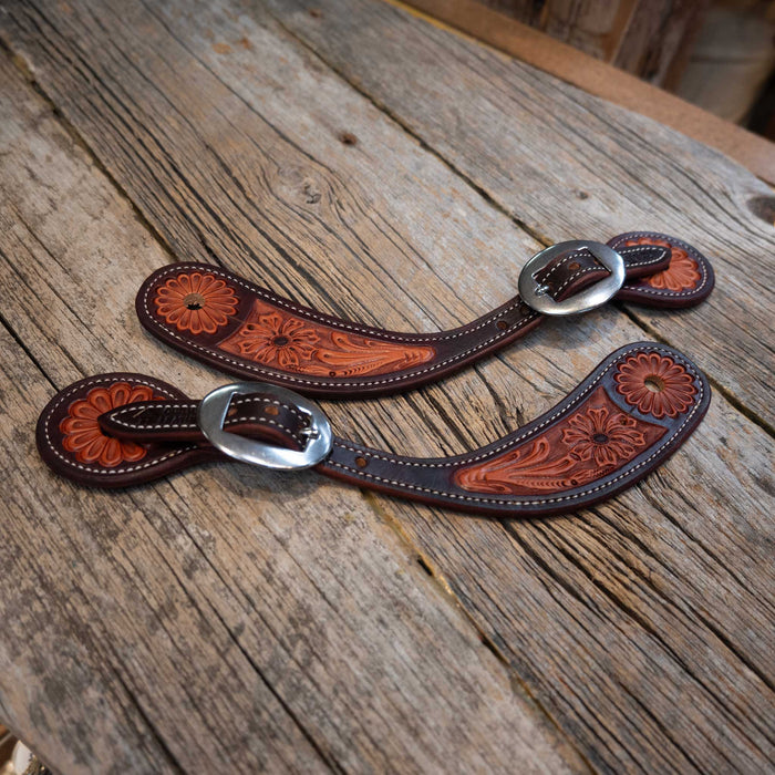 Handmade Ross Bullinger Spur Straps