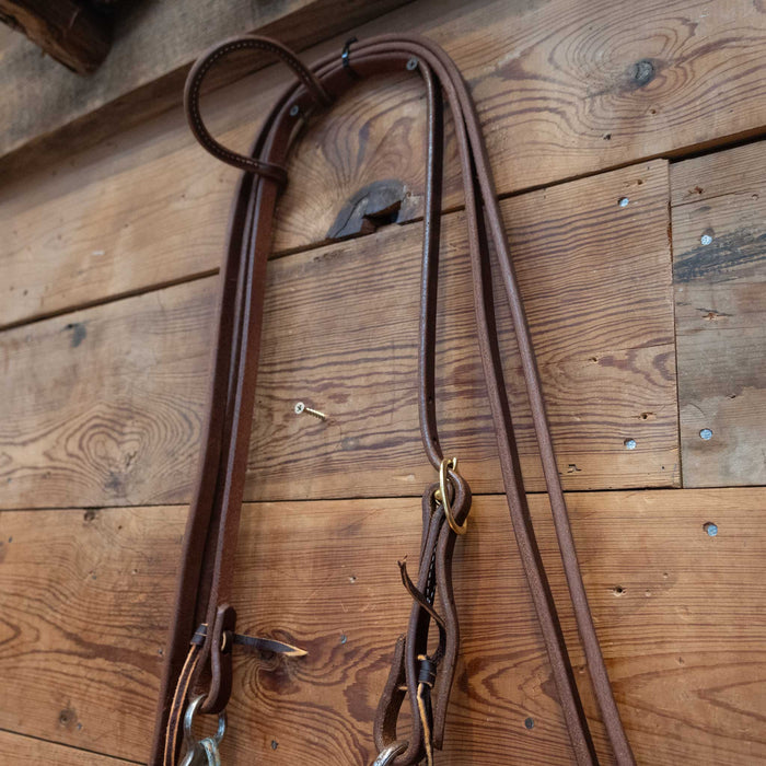 Copper Port Bridle Rig w/ Single Ear Headstall Tack - Rigs MISC