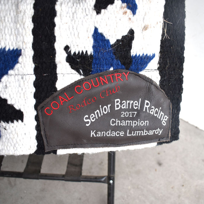 Lightly Used Showman Customized Saddle Pad Sale Barn Showmen