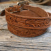 Vintage 34" Leather Belt w/Sterling Buckle Collectibles Ernest