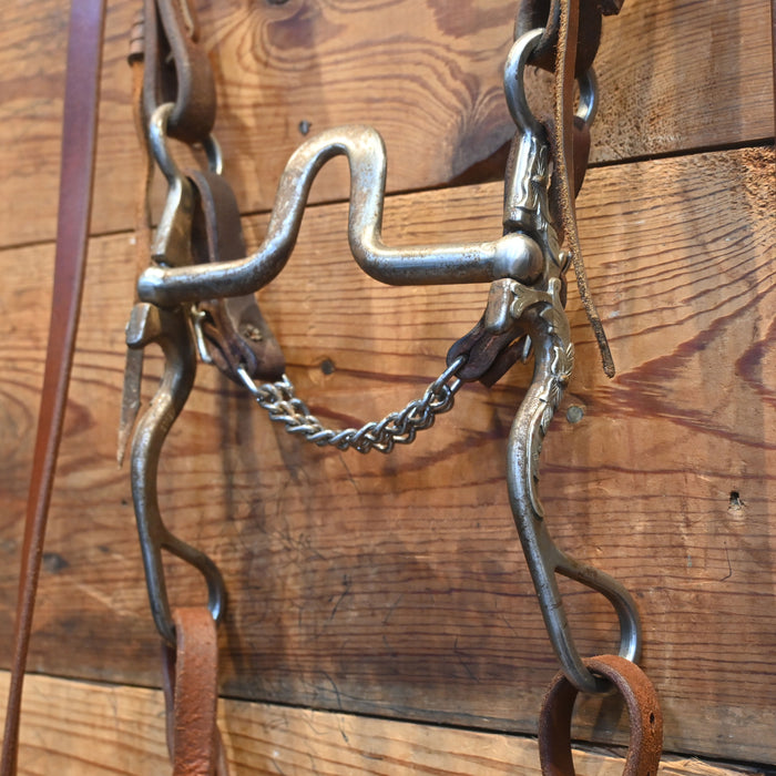 Kerry Kelley LF Mounted w/Scribner Buckle Bridle Rig Tack - Rigs Kerry Kelley