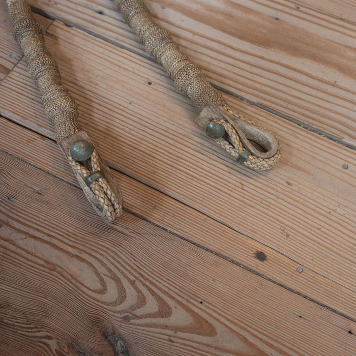 Handmade Peruvian Rawhide & Romel Reins w/ Popper Tack - Reins Peruvian