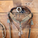 Vintage Prison made Rawhide & Horse Hair Bridle Rig & Rawhide Romels Tack - Rigs MISC