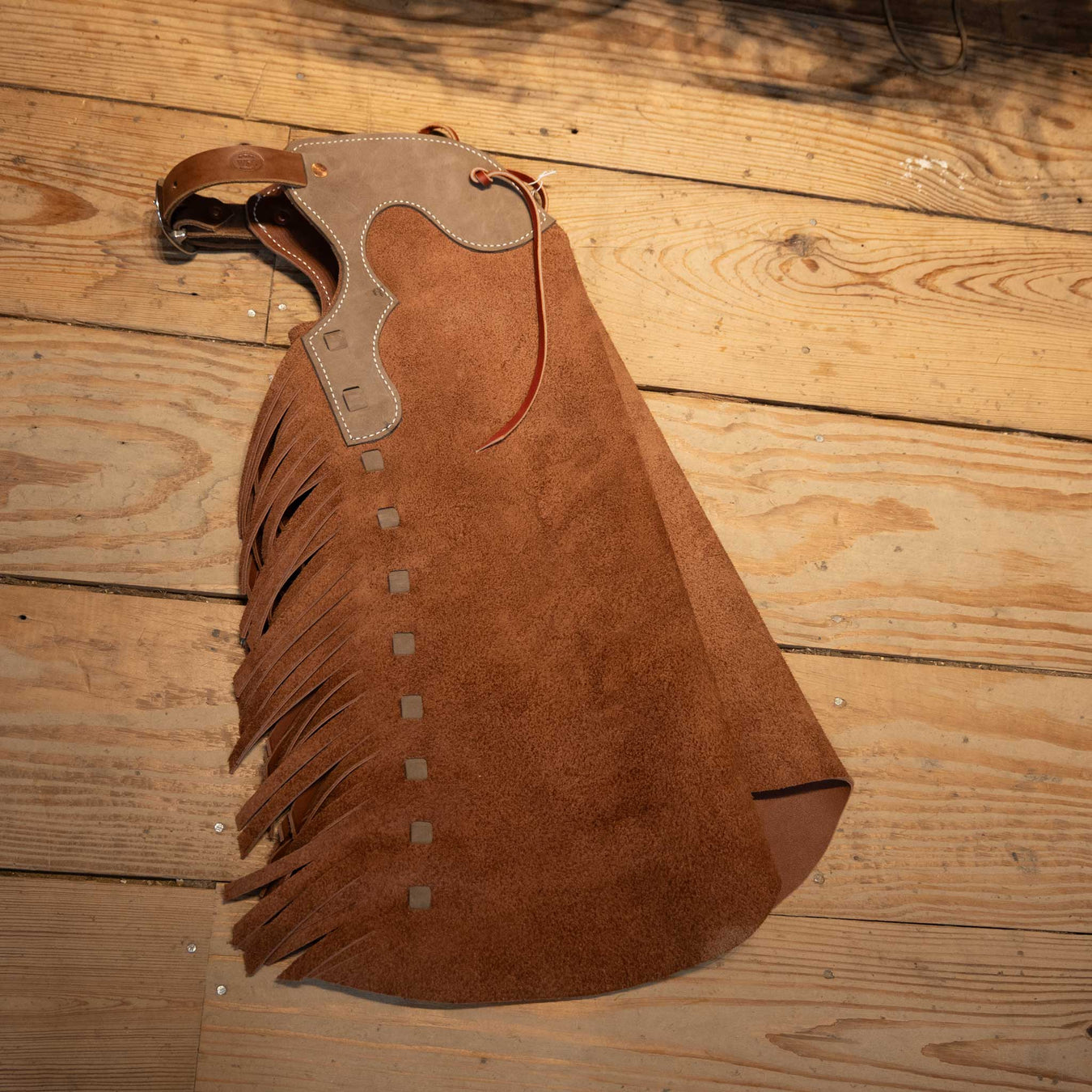 Kid's 24" WLC Stepthrough Chaps - Select Color Tack - Chaps & Chinks WLC Rust 1