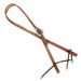 Teskey's Straight Split Ear Headstall w/Floral Rust Buckles Tack - Headstalls Teskey's