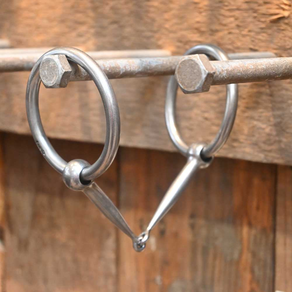 Graeme Quisenberry - QBerry - Tapered Smooth Snaffle GQ017 Tack - Bits, Spurs & Curbs - Bits Graeme Quisenberry   