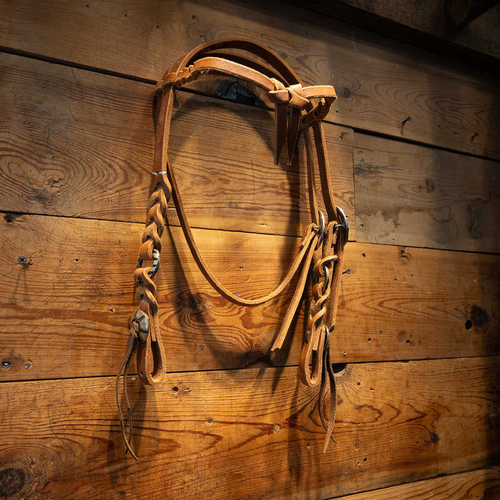 Joe Hipp Browband Headstall w/ Teskey's Hardware