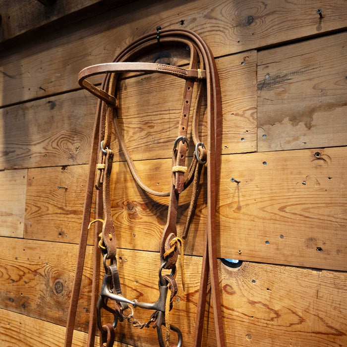 Smooth Snaffle Bridle Rig Tack - Rigs MISC