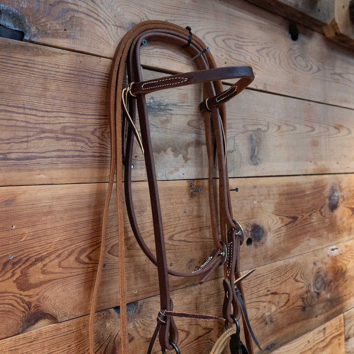 Smooth Snaffle Bridle Rig