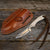 Justin Wiley Handmade  Knife with Leather Sheath WK011 Knives - Knife Accessories JUSTIN WILEY   