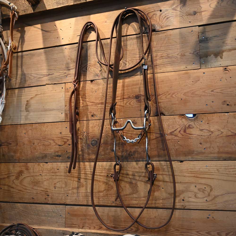 Bridle Rig - Tittor V-Port Bit and Headstall Buckle RIG624 Tack - Rigs Tittor   