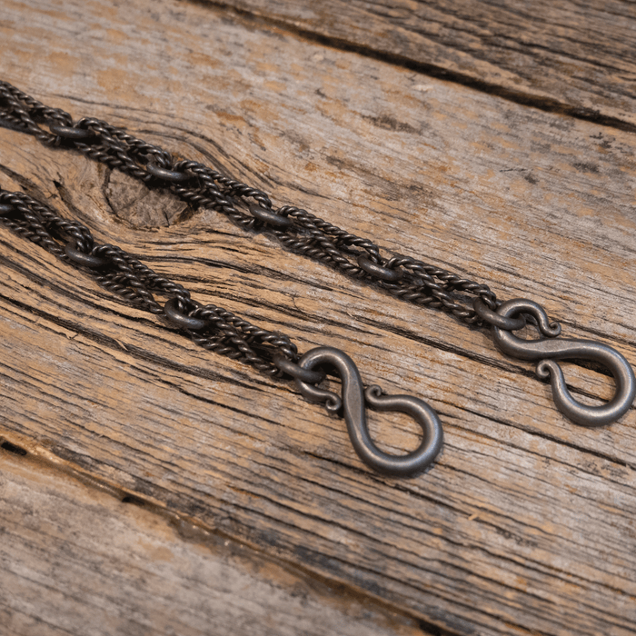 Handmade J. Rice 12 1/2" Rein Chains