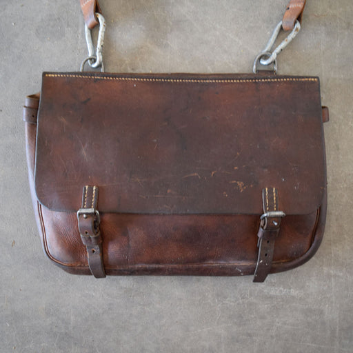 Used Vintage German Leather Saddle Bag Sale Barn Teskey's   