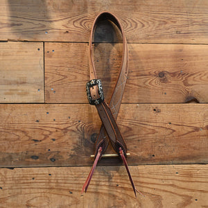 Handmade Doug Browning Split Ear Headstall with a Teskeys Headstall Buckle AAHT065 Tack - Headstalls Doug Browning