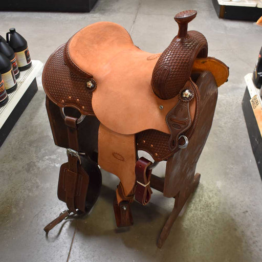 15" JEFF SMITH LIGHT WEIGHT COWBOY SADDLE Saddles - New Jeff Smith