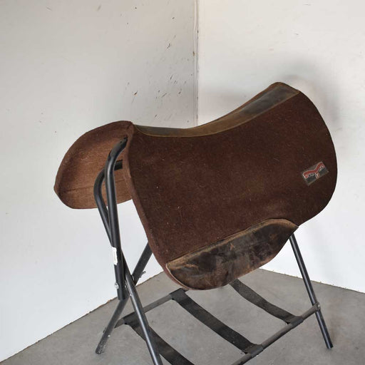 Used Circle Y Round Trail Wool Saddle Pad Sale Barn Circle Y Saddlery