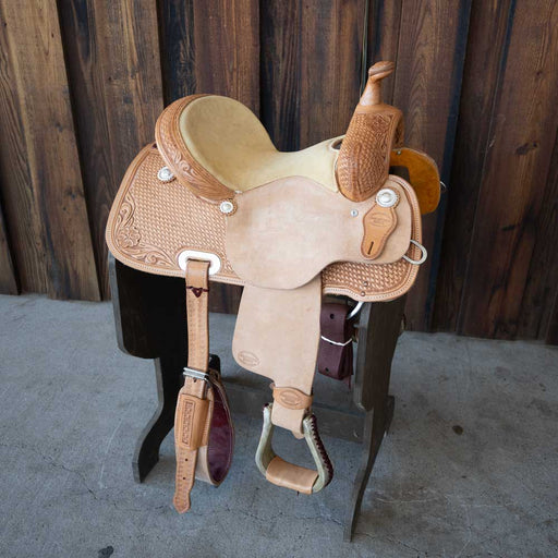 13" TESKEY'S COMPETITION SERIES BARREL SADDLE Saddles - New Teskey's Saddlery