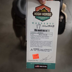 17" HIGH HORSE DAISETTA CORDURA TRAIL SADDLE Saddles High Horse   