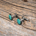 Vintage Turquoise Cuff Links MEN - Accessories - Jewelry & Cuff Links Teskey's
