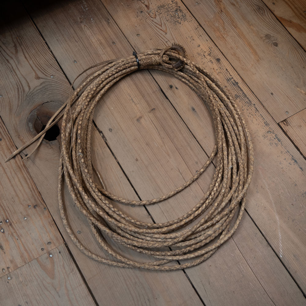 Hand Braided 50' Riata Rope 086 Tack - Ropes & Roping Teskey's