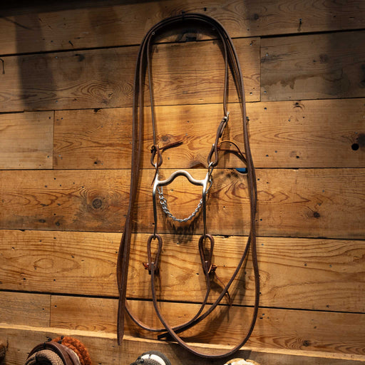 Solid Port Bridle Rig w/ all NEW leather Sale Barn MISC