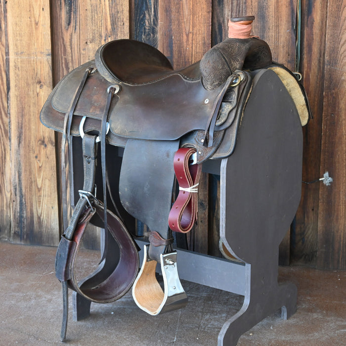 15.5" USED WEBB'S RANCH SADDLE