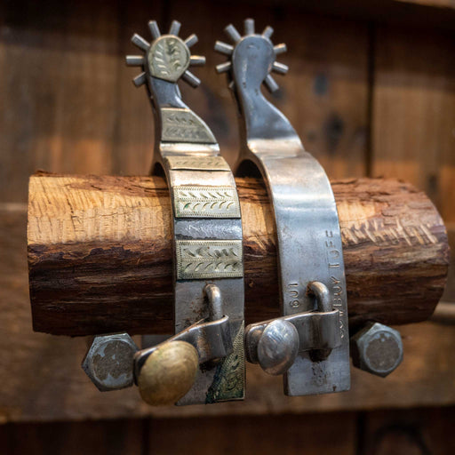 Cowboy Tuff 10pt. Spurs Tack - Spurs Cowboy Tuff