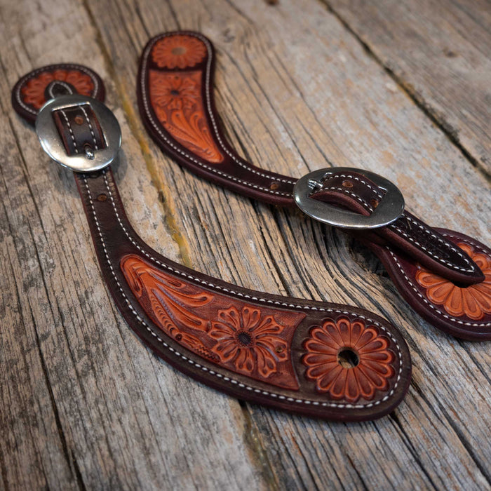 Handmade Ross Bullinger Spur Straps